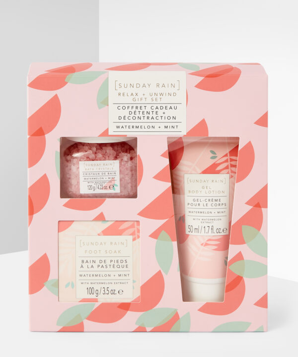 Sunday Rain Watermelon & Mint Set
