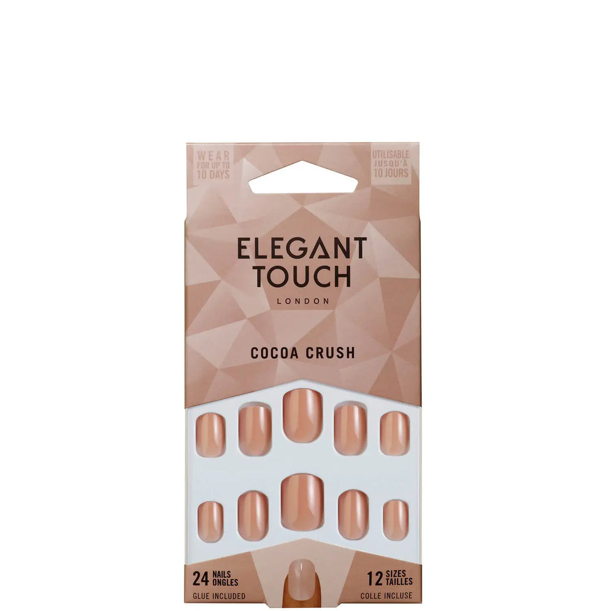 Elegant Touch CORE COLOUR NAILS COCOA CRUSH