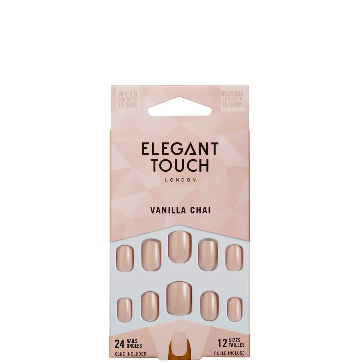 Elegant Touch CORE COLOUR NAILS VANILLA CHAI