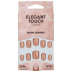 Elegant Touch CORE COLOUR NAILS WARM CARAMEL