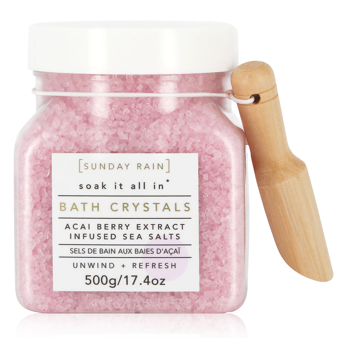 SRAIN BATH CRYSTALS ACAI BERRY
