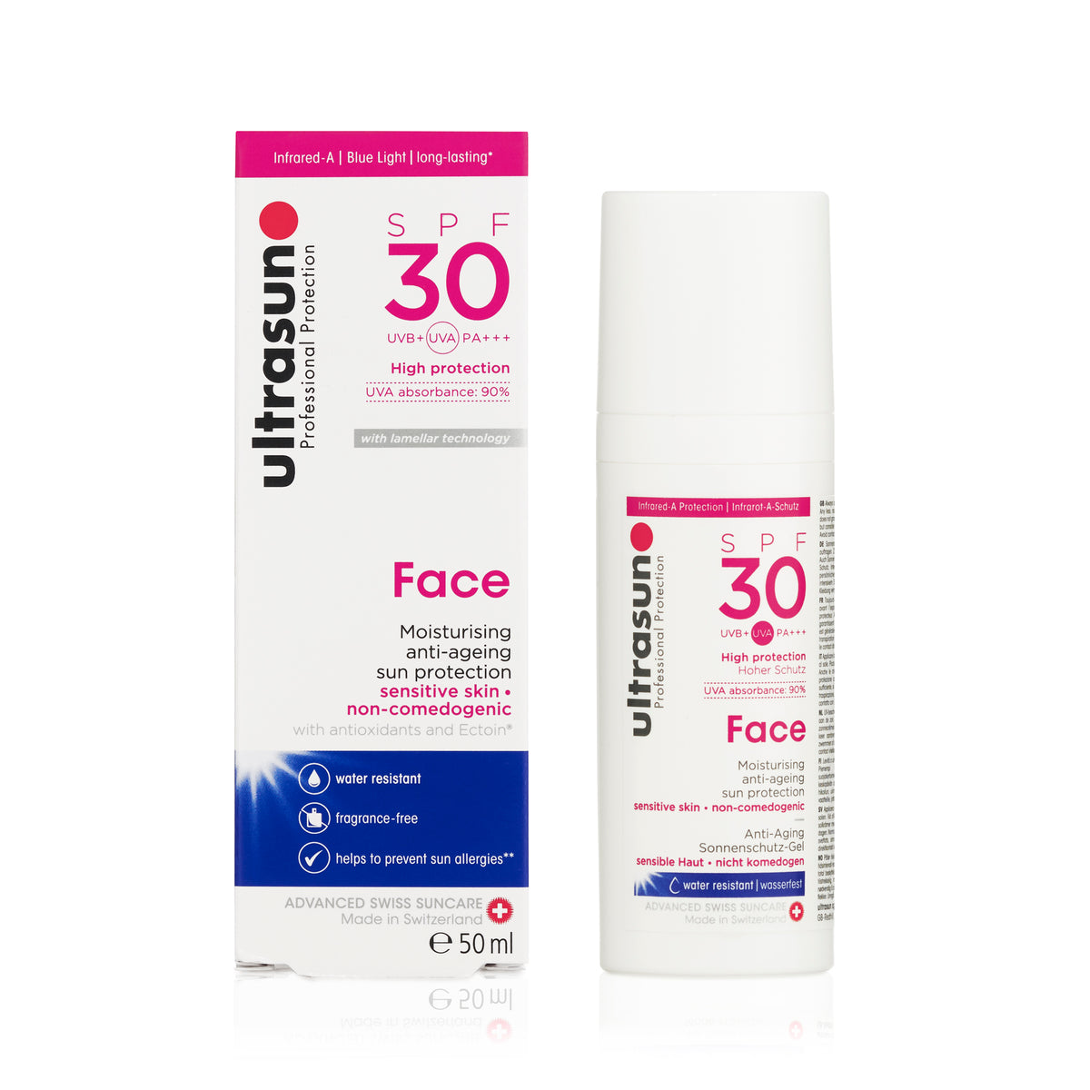 ULTRASUN 30SPF FACE 50ML