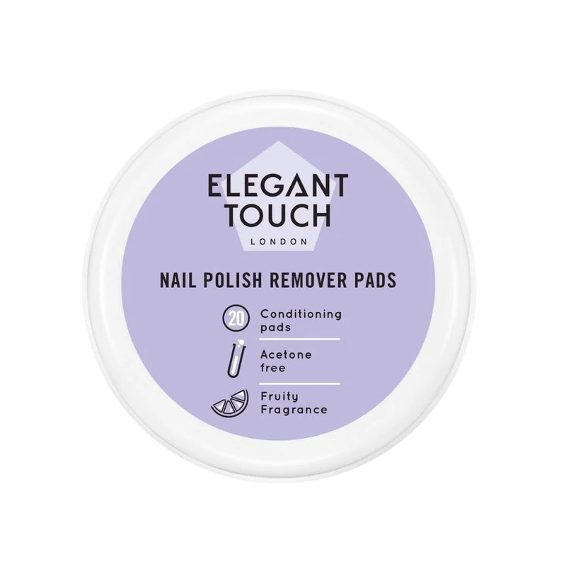 Elegant Touch NPR REMOVER PADS IN POT (20)
