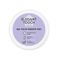 Elegant Touch NPR REMOVER PADS IN POT (20)