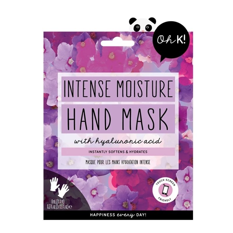 Violet Flower Hand Mask