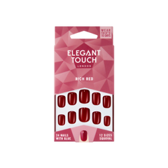 Elegant Touch CORE COLOUR NAILS RICH RED